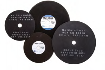 Абразивные отрезные диски премиум-класса MetCata MetDisc PTT - СПЕКТРАЛ оснащение лабораторий